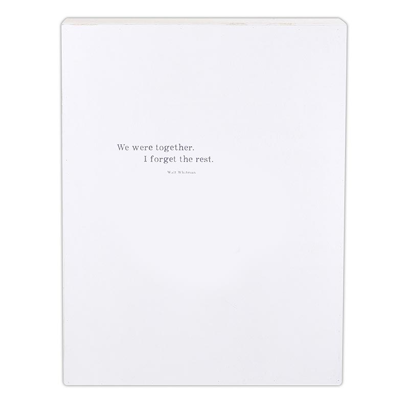 We Were Together Word Board, The Feathered Farmhouse