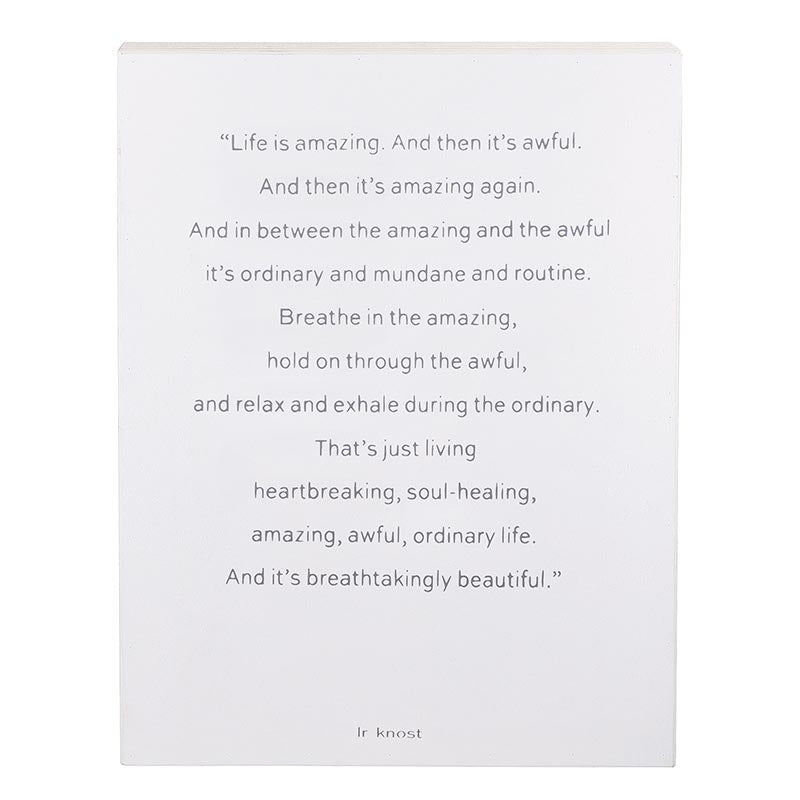 Life is Amazing, The Feathered Farmhouse