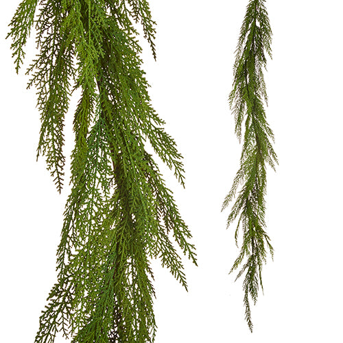 Natural Cedar Garland, The Feathered Farmhouse