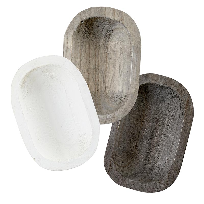 Paulowina Wood Snack Bowl, The Feathered Farmhouse