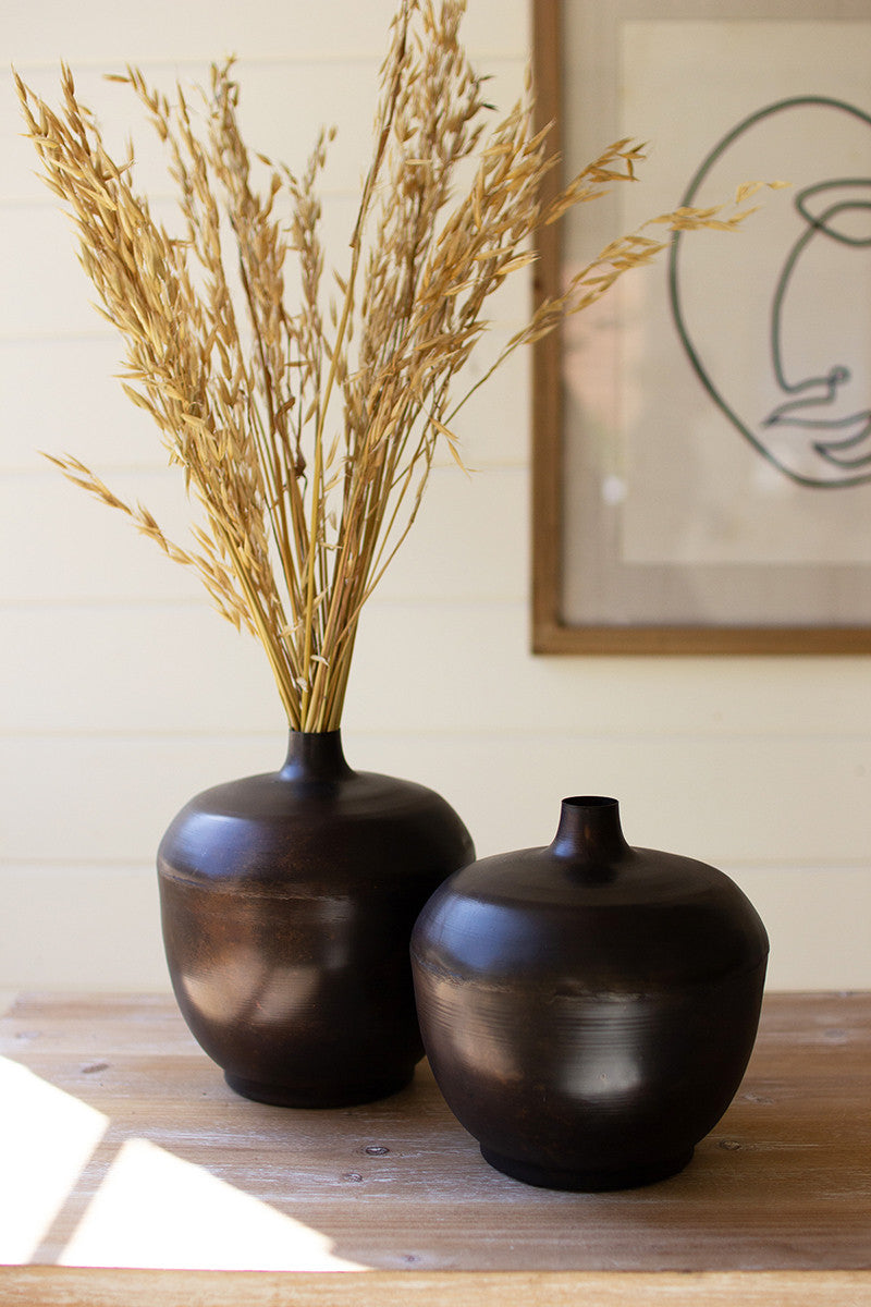 Antique Metal Vessels, The Feathered Farmhouse