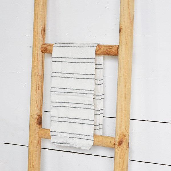 White Stripe Dish Towel