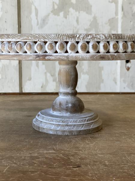 Celeste Beaded Pedestal, The Feathered Farmhouse