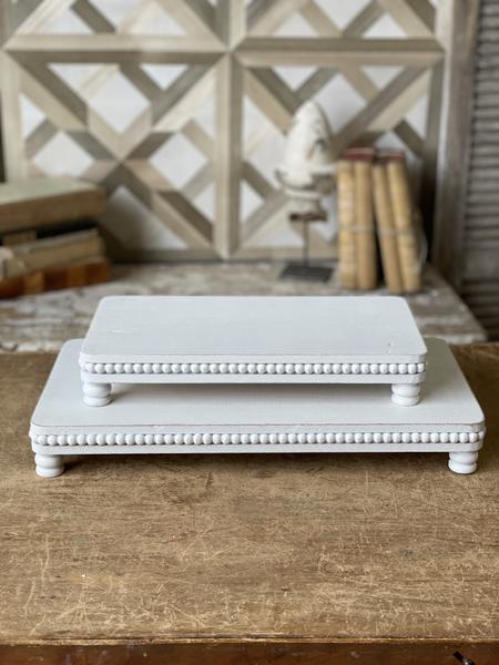 Beaded Chatham Trays, The Feathered Farmhouse