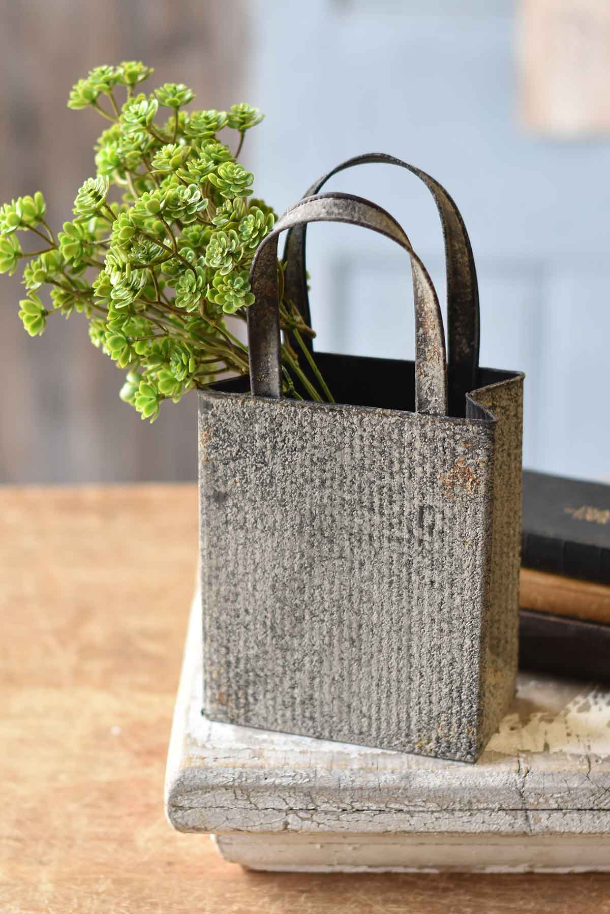 Metal Market Basket, The Feathered Farmhouse