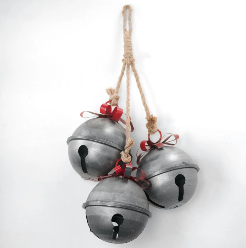 Hanging Silver Bells, The Feathered Farmhouse