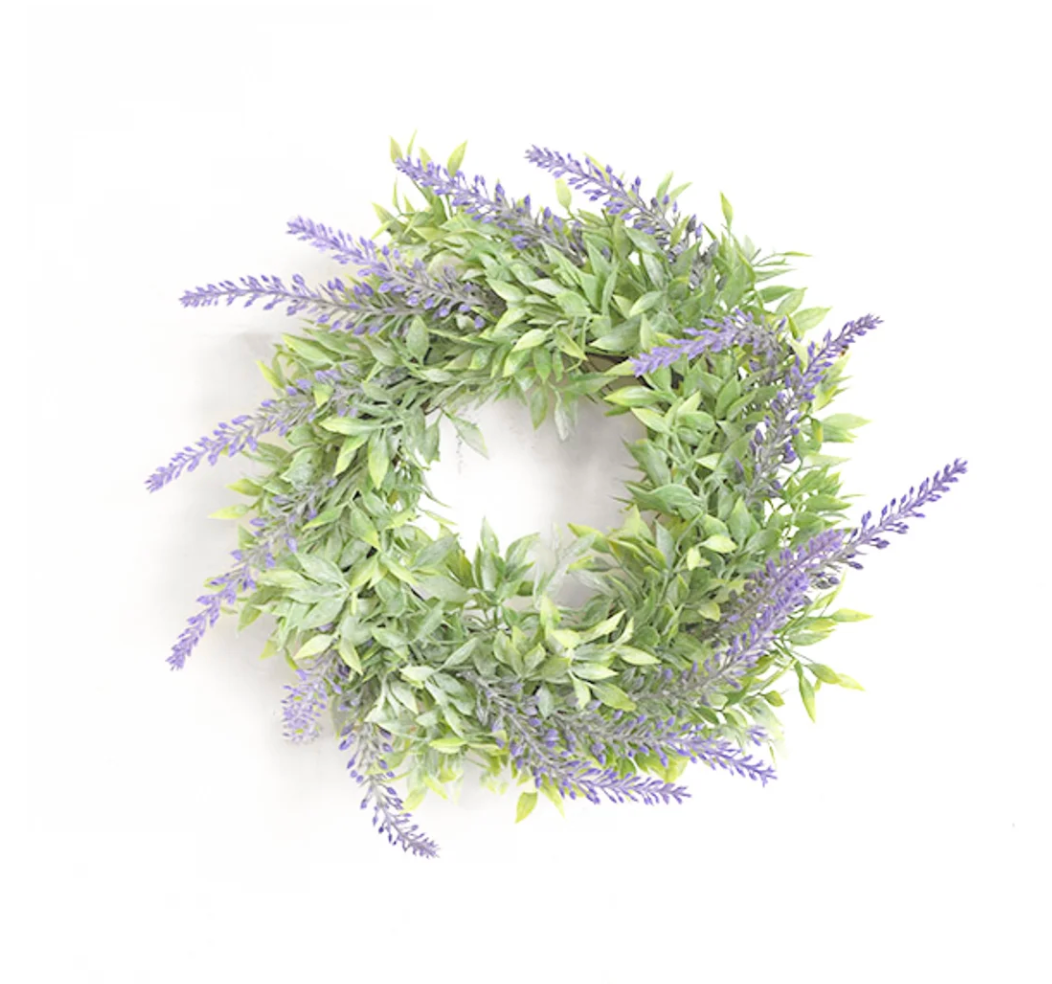 Lavender Wreath, The Feathered Farmhouse