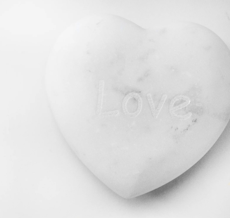 Marble Heart Words, The Feathered Farmhouse