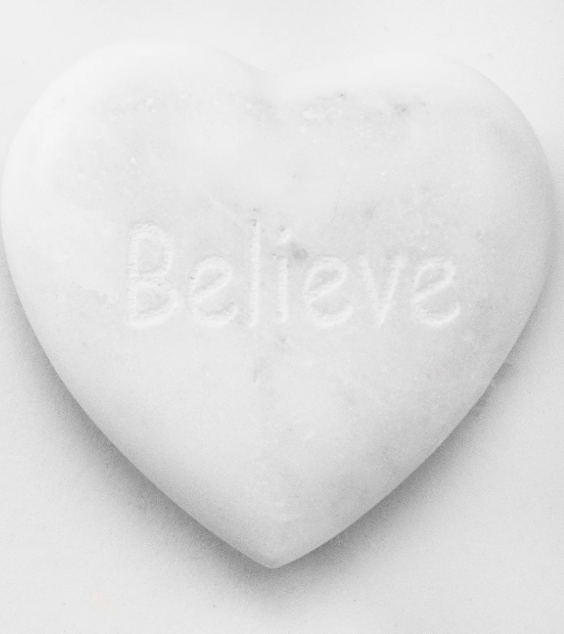 Marble Heart Words, The Feathered Farmhouse