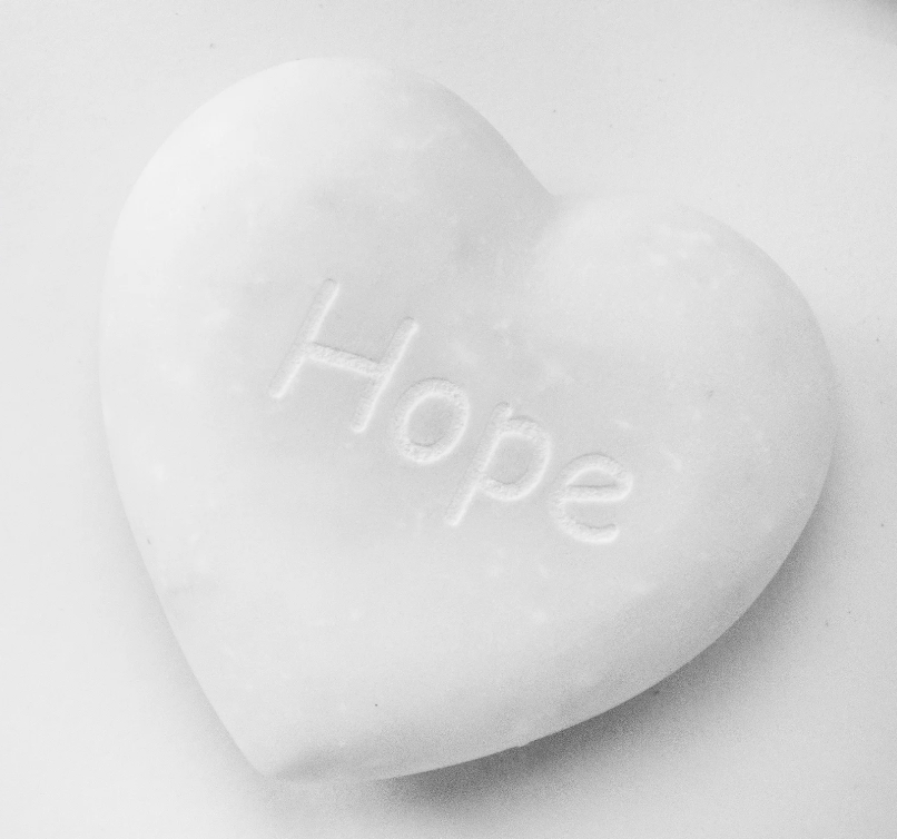 Marble Heart Words, The Feathered Farmhouse