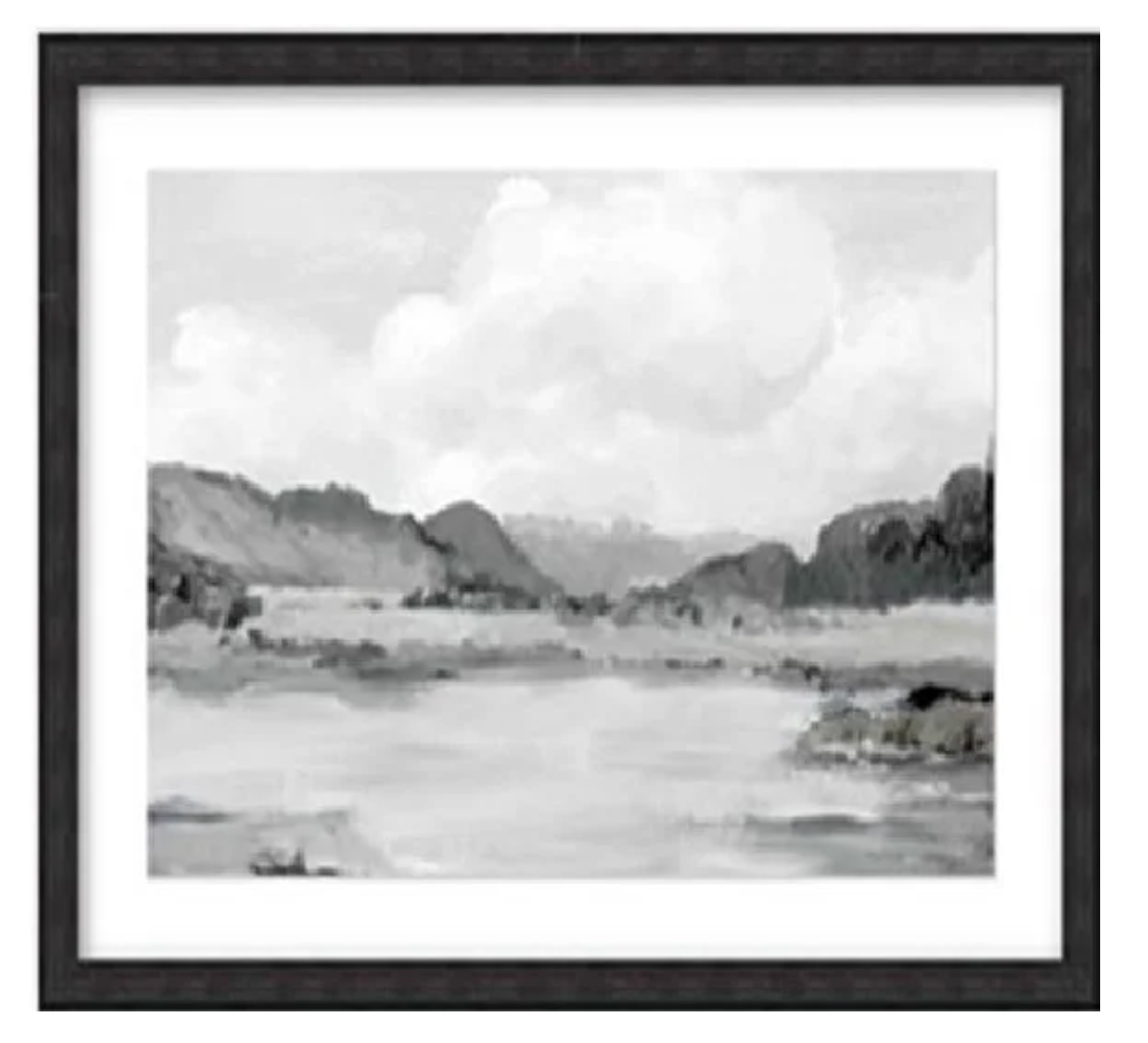 Water + Sky Framed Wall Art, The Feathered Farmhouse