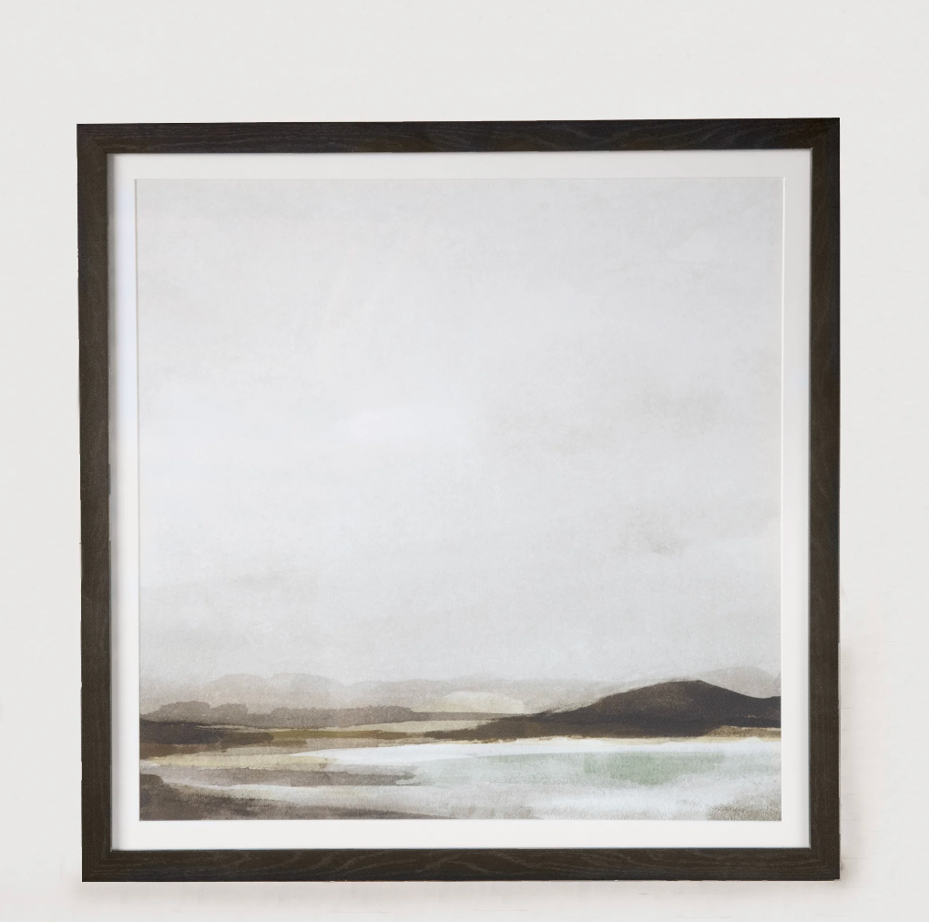 Seascape Framed Wall Art, The Feathered Farmhouse