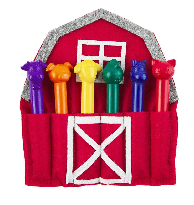 Barn Crayon Holder, The Feathered Farmhouse