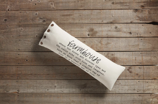 Farmhouse Definition Pillow, The Feathered Farmhouse