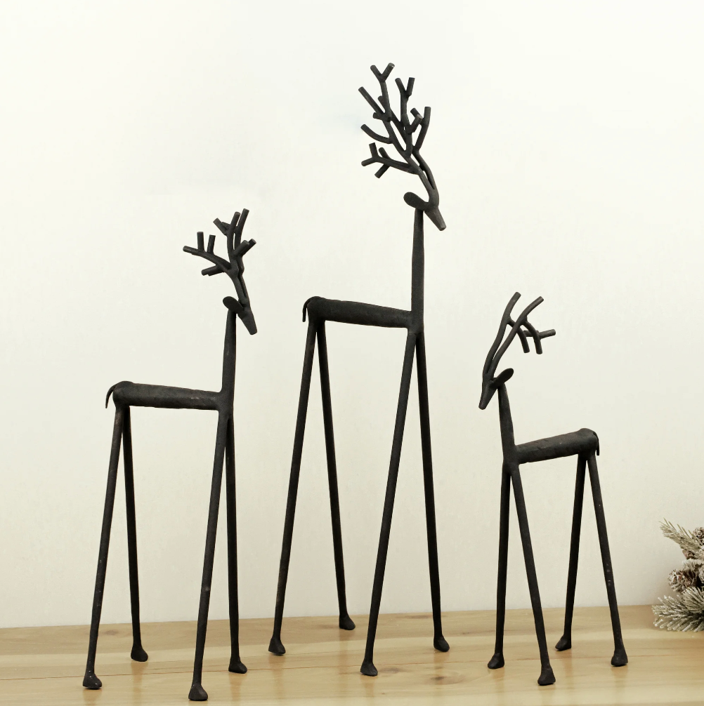 Black Iron Deer, The Feathered Farmhouse