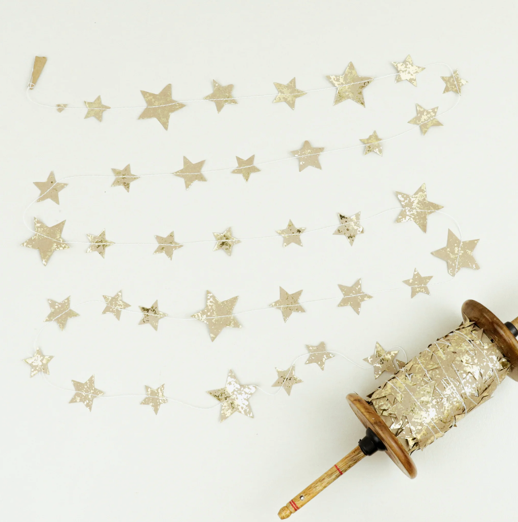 Star Garland on Spool, The Feathered Farmhouse