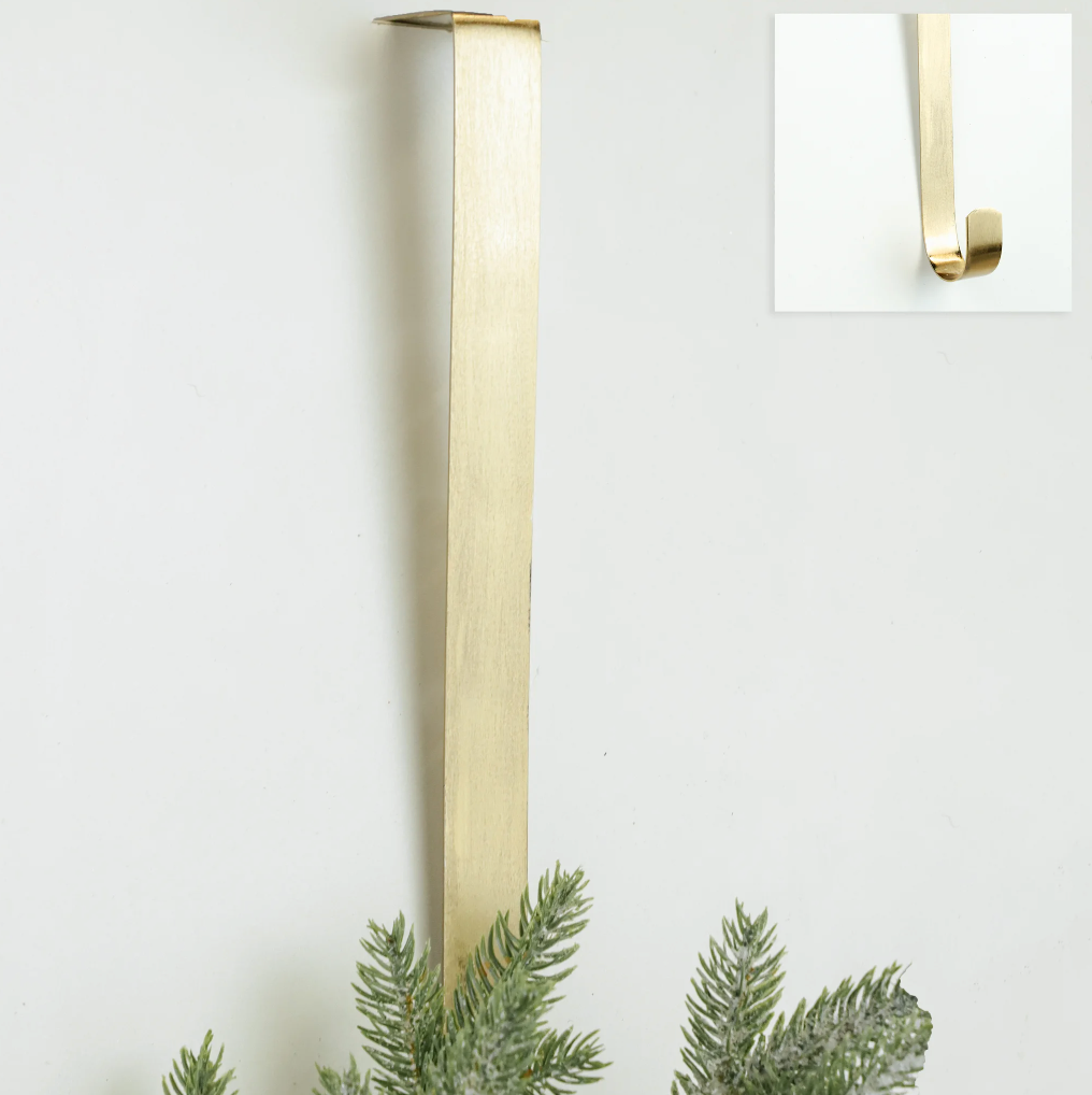Gold Wreath Hanger, The Feathered Farmhouse