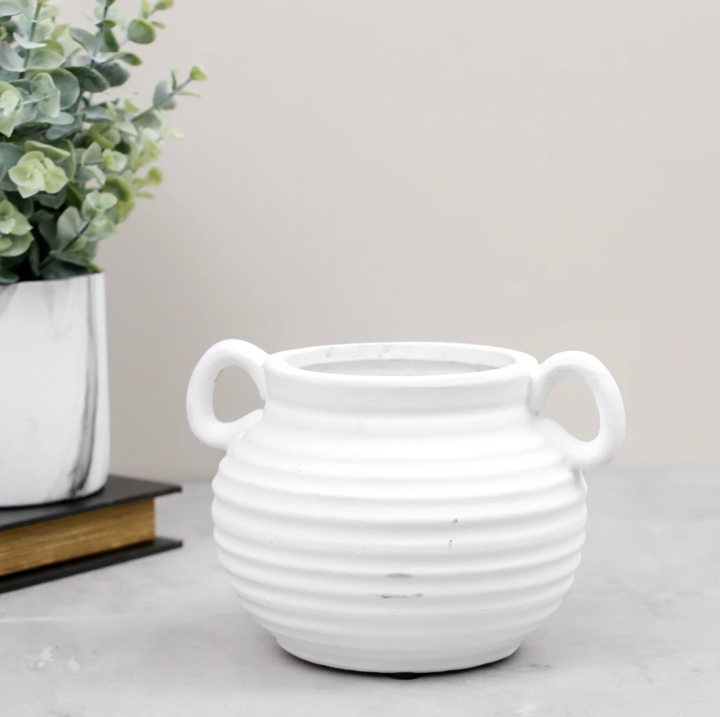 White Ceramic Vase