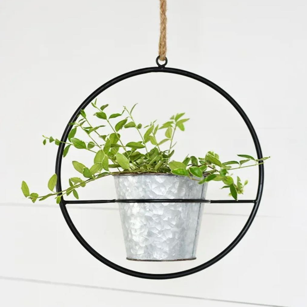 farmhouse plant hanger Ring Plant Hanger