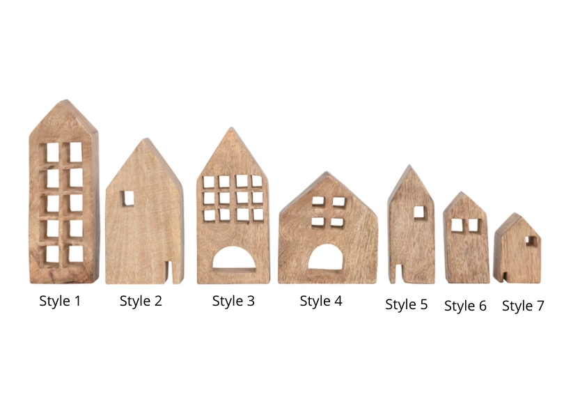 Mango Wood Houses, Feathered Farmhouse
