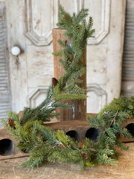 White Spruce Garland, The Feathered Farmhouse
