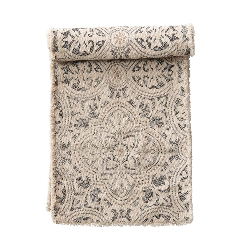 Frayed Table Runner