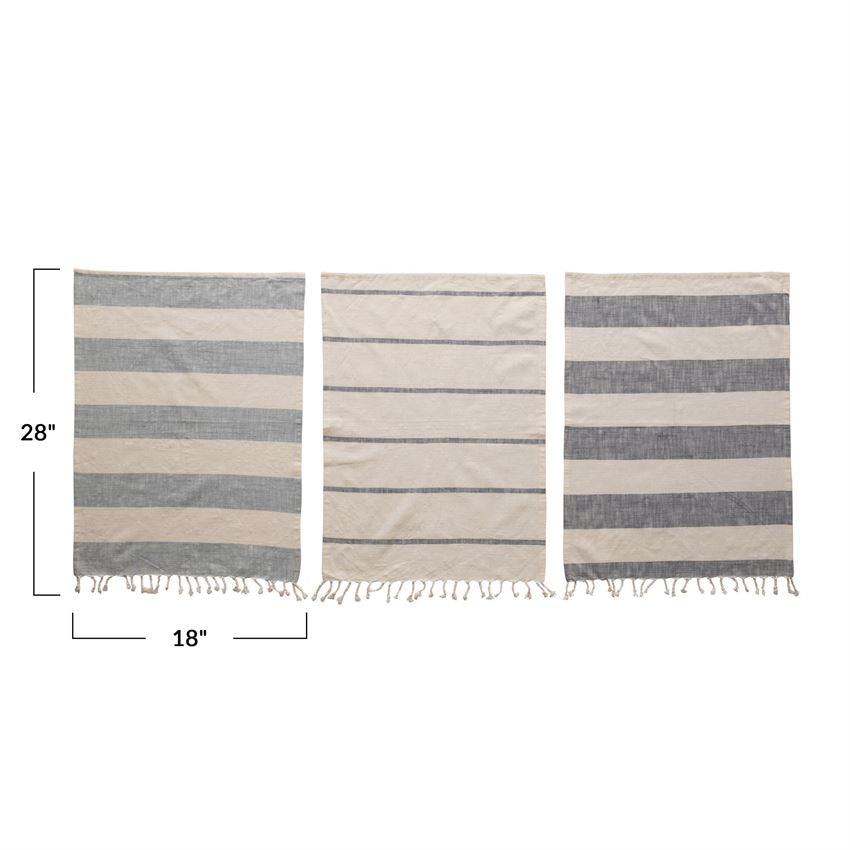 Blue + White Tea Towel Set, The Feathered Farmhouse