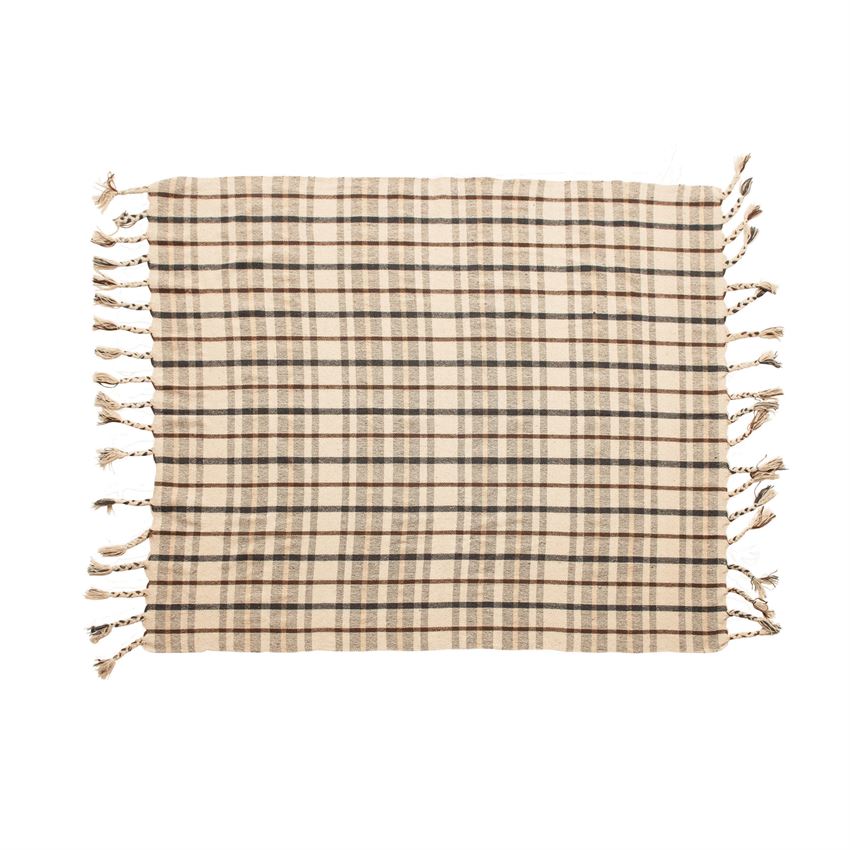 Fall Plaid Throw, The Feathered Farmhouse