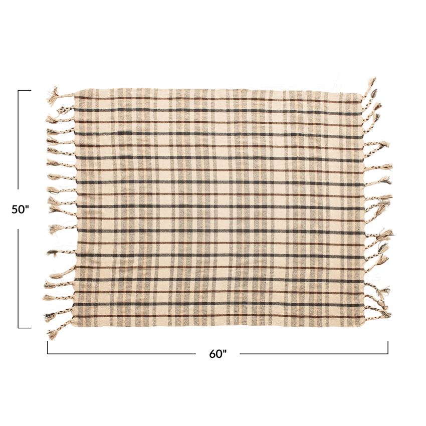 Fall Plaid Throw, The Feathered Farmhouse