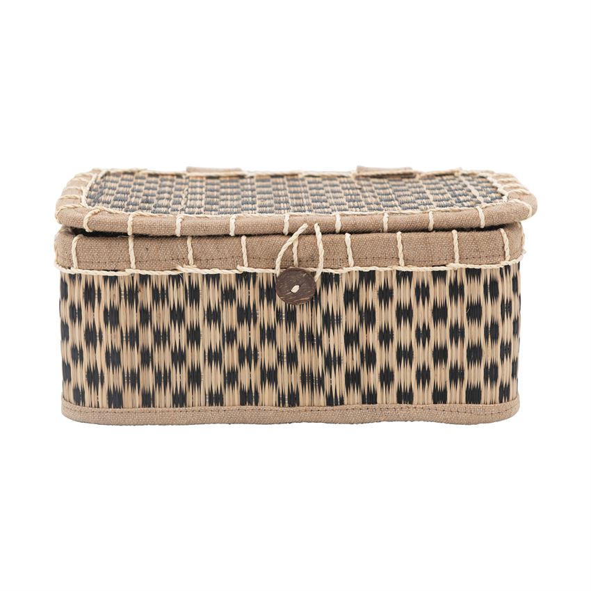 Hand-Woven Seagrass Box, The Feathered Farmhouse