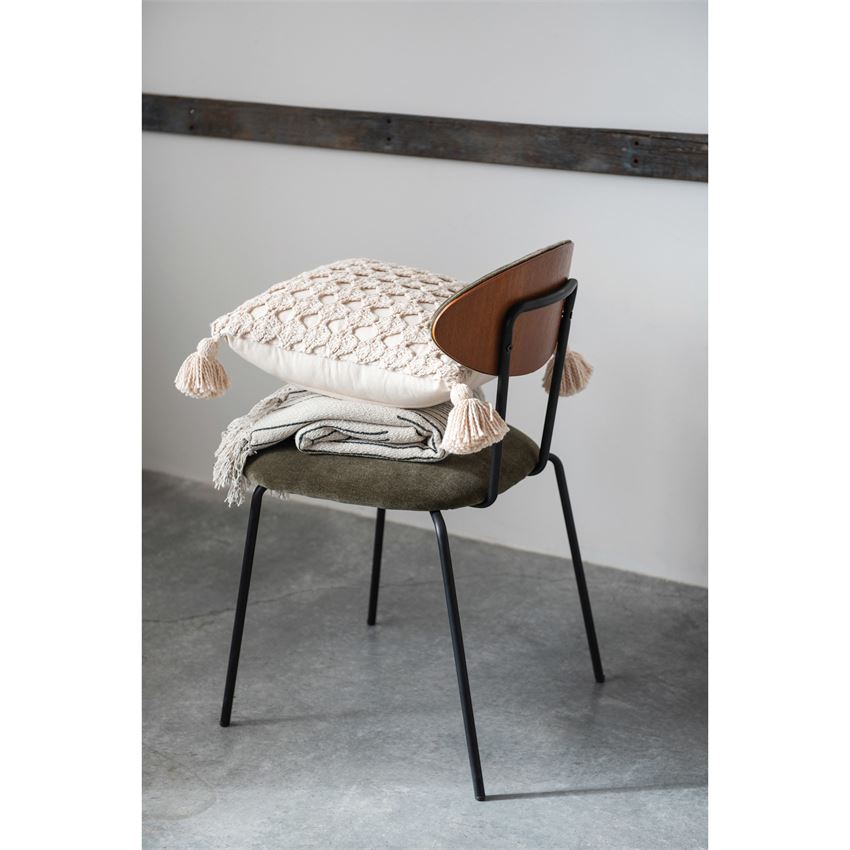 Black Lines Throw, The Feathered Farmhouse