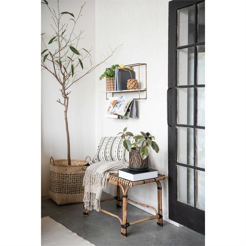 Black Lines Throw, The Feathered Farmhouse