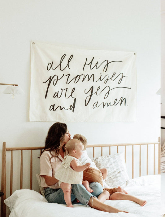 All His Promises Canvas