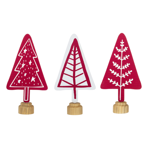 Red + White Trees