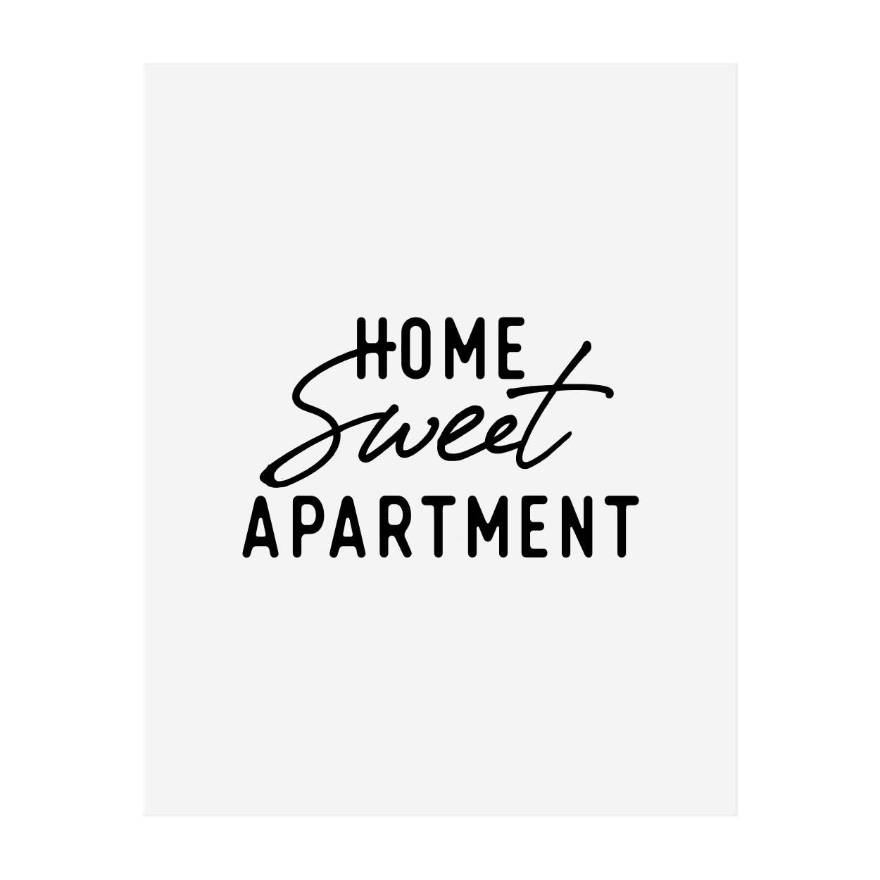 Home Sweet Apartment Print