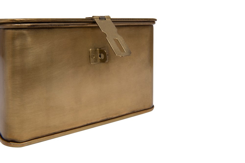 Brass Square Decorative Metal Boxes