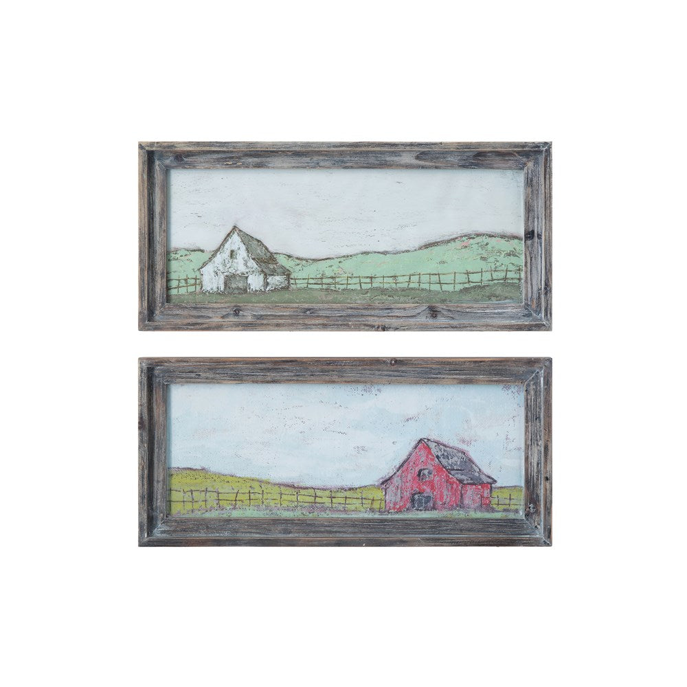 Framed Barn Wall Decor
