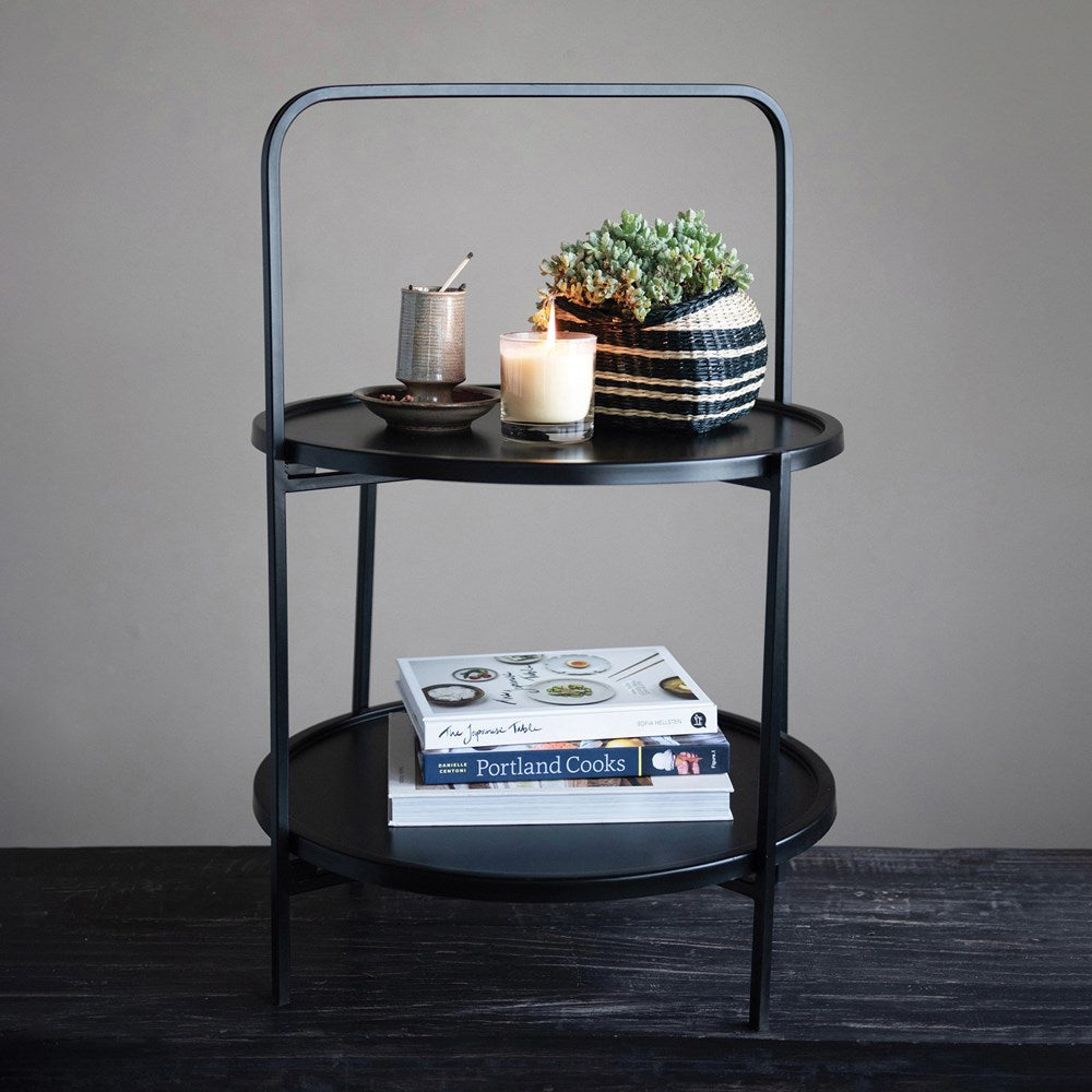 Metal 2-Tier Tray