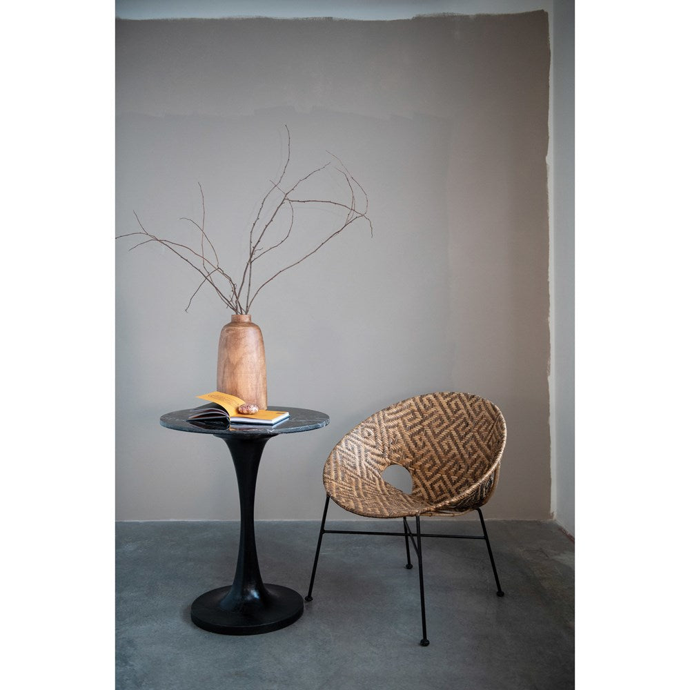 Paulownia Wood Vase, The Feathered Farmhouse