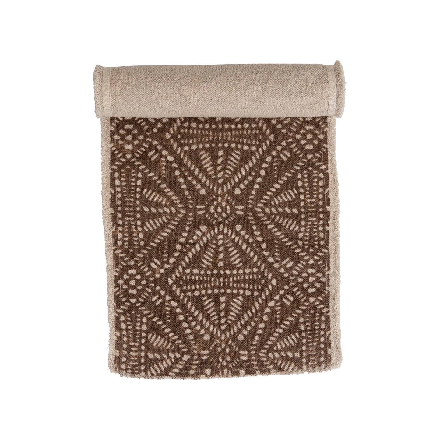 Frayed Edges Table Runner, The Feathered Farmhouse