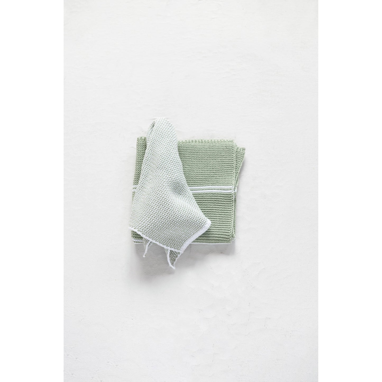 Square Cotton Knit Dish Cloth Set