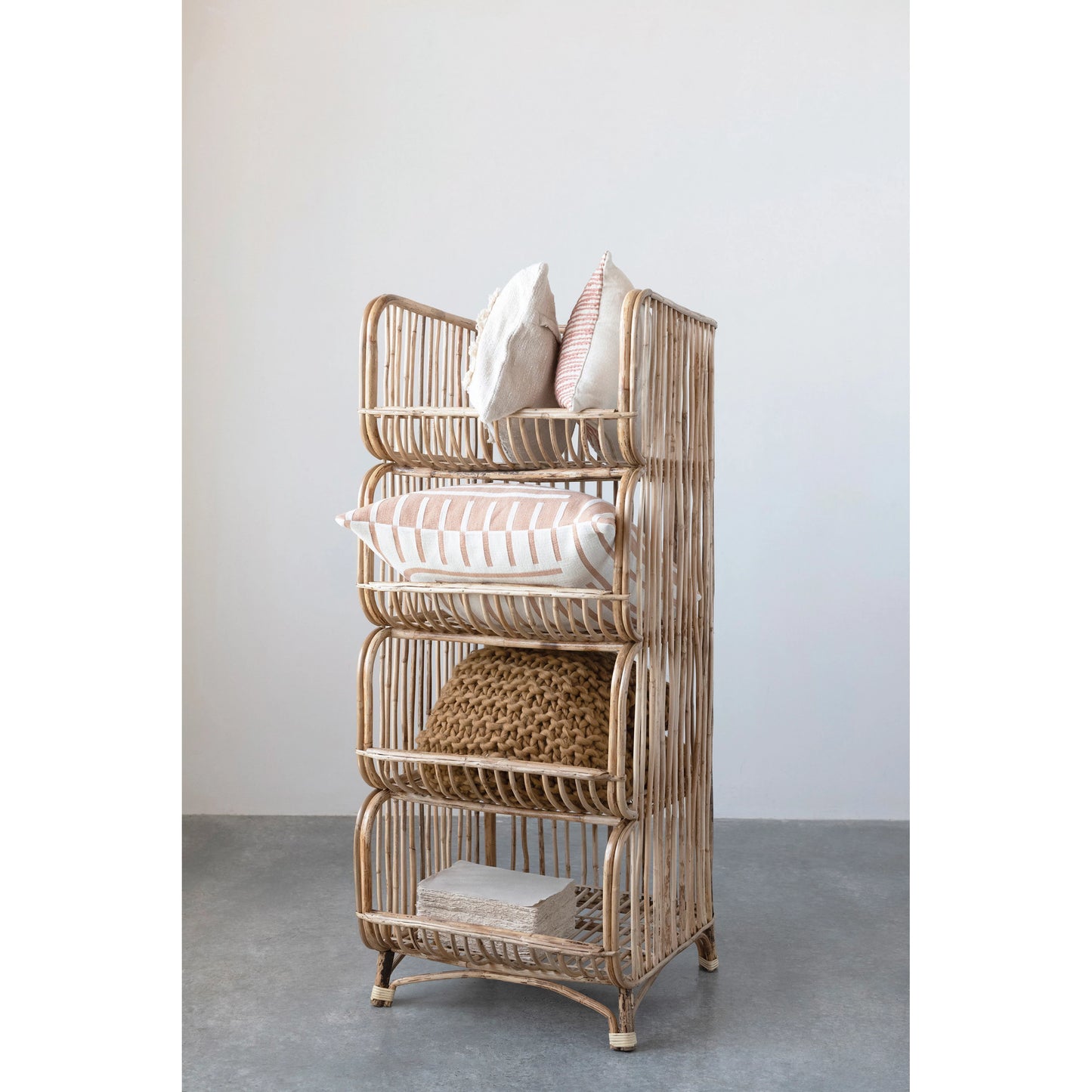 Rattan Shelf, The Feathered Farmhouse
