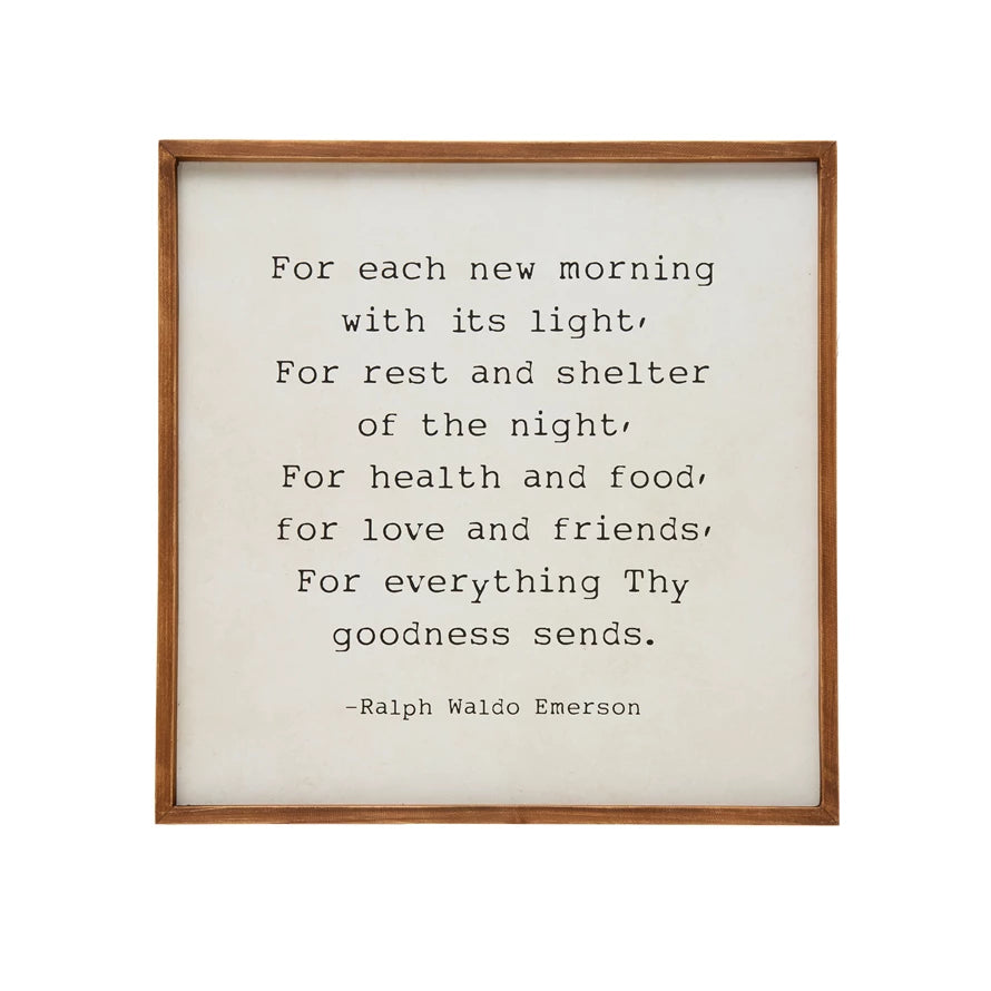 for each new morning wall decor, feathered farmhouse