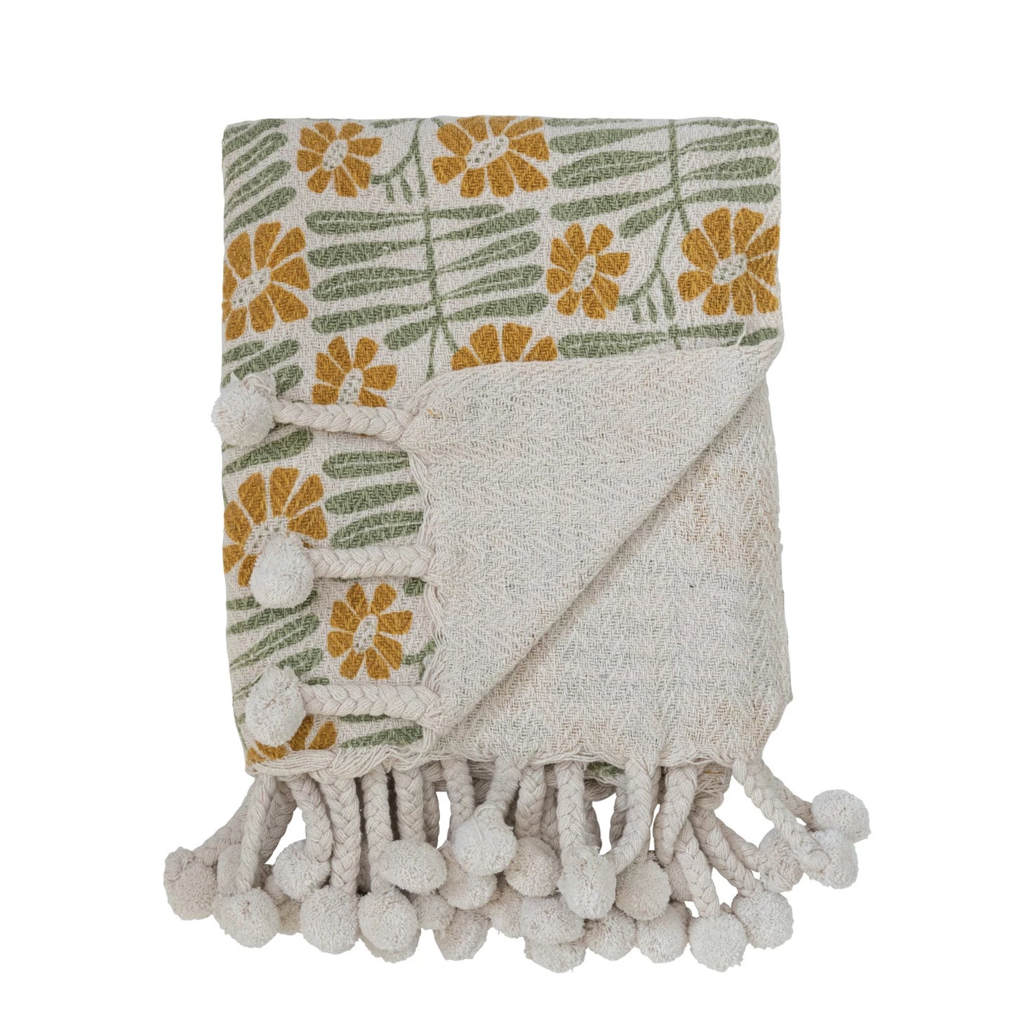 Floral Throw, The Feathered Farmhouse