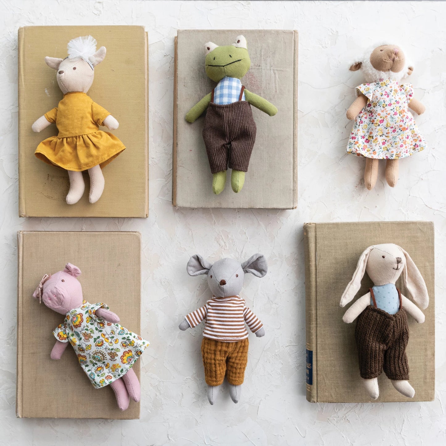 Plush Animal in Clothes, The Feathered Farmhouse