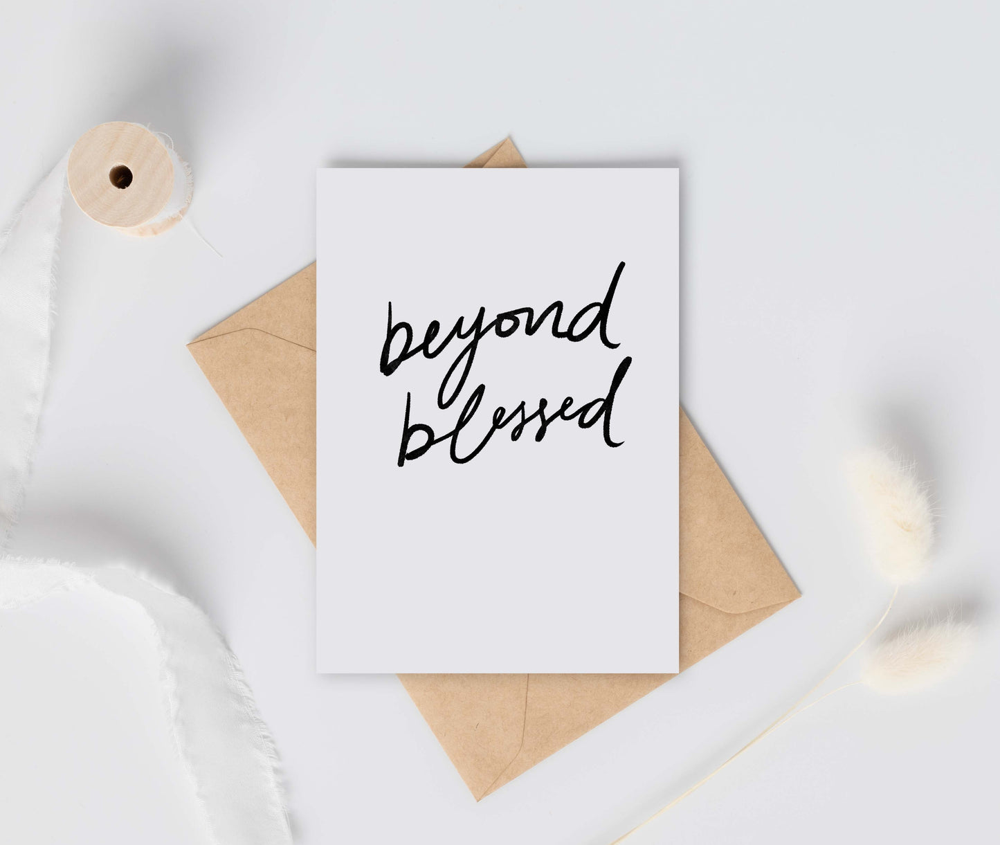Beyond Blessed Thank You Card