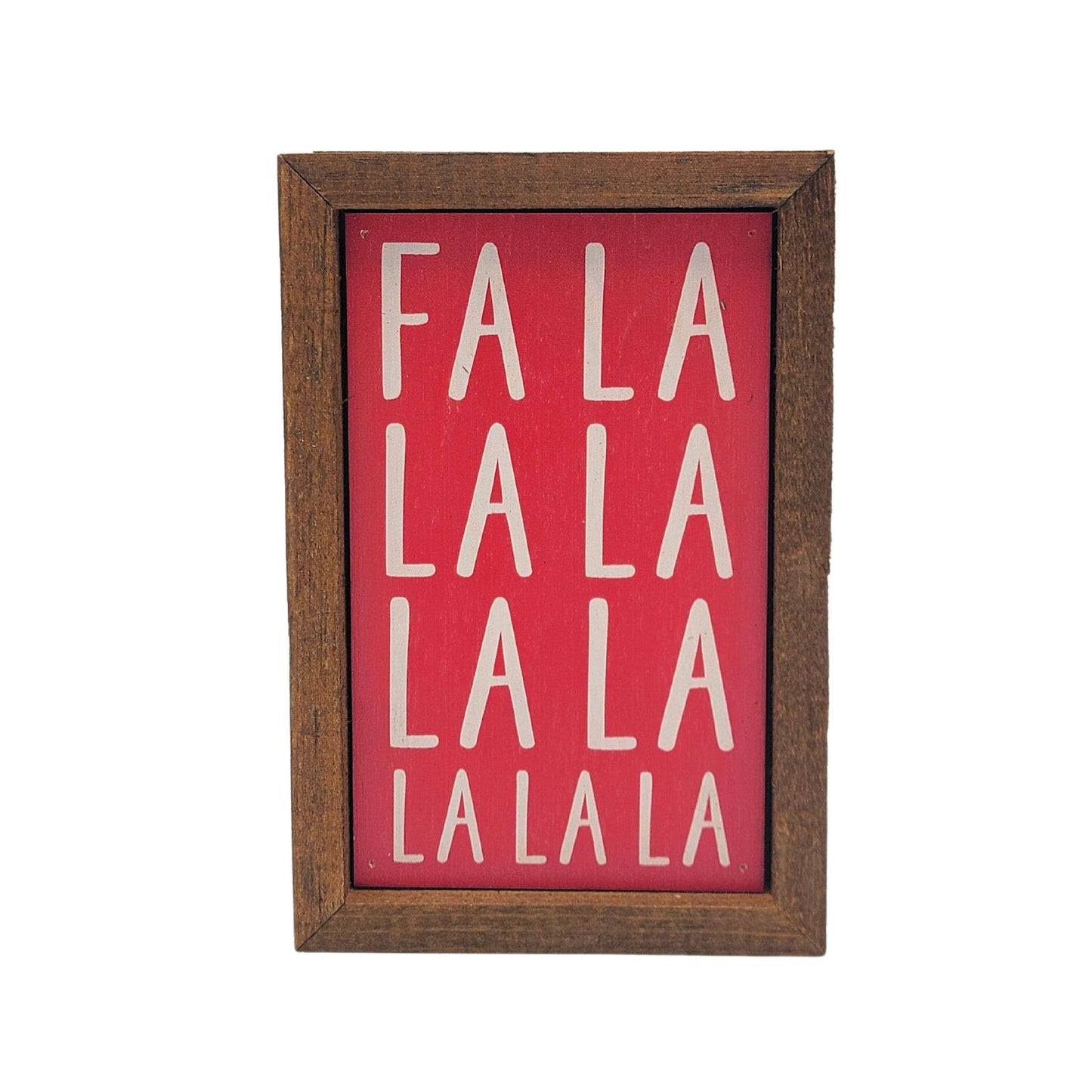 Fa La La Wall Accent Sign - Christmas Signs