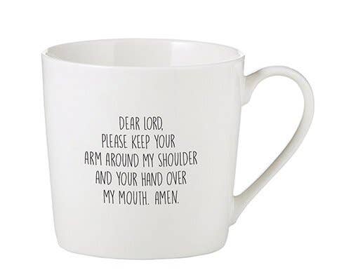 Dear Lord Coffee Mug, The Feathered Farmhouse