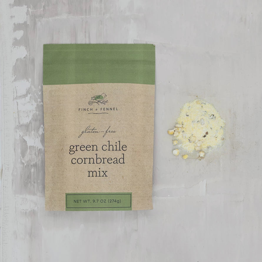 Gluten Free Green Chili Cornbread Mix, The Feathered Farmhouse