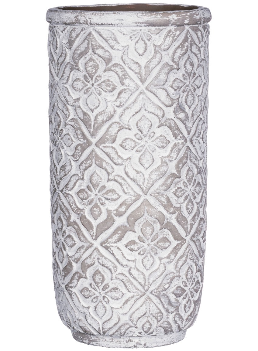 Patterned Flower Pot